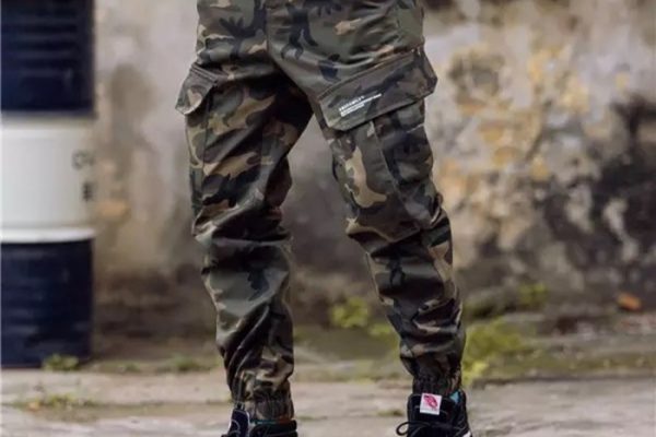 Camo pants men's fashion